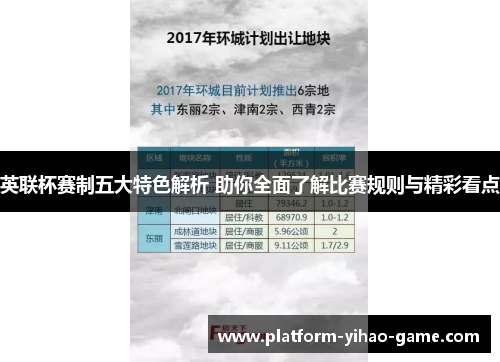 英联杯赛制五大特色解析 助你全面了解比赛规则与精彩看点